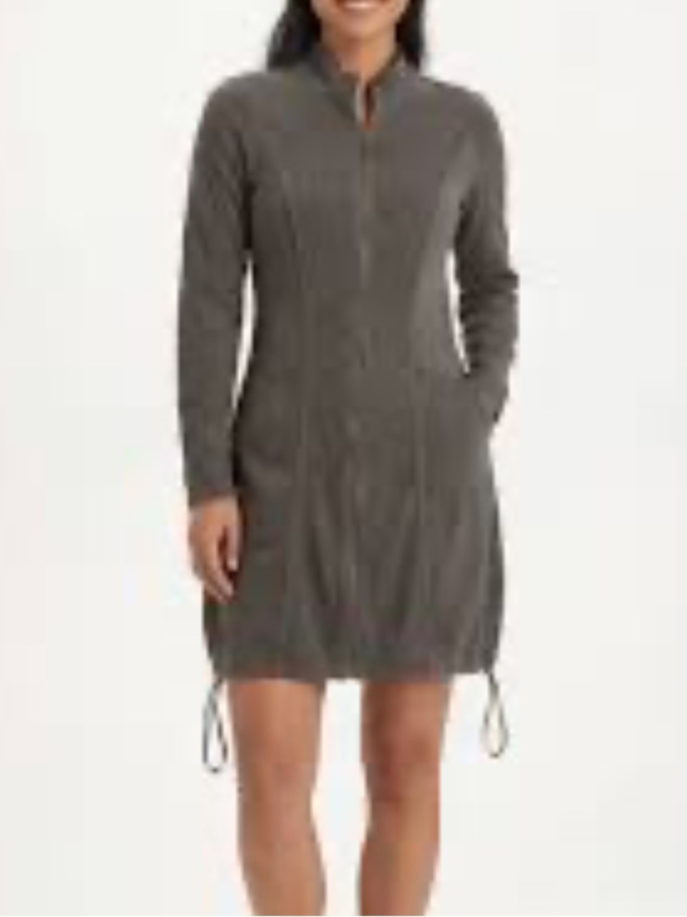 XCVI NWT Uzma Corduroy Longline Cinchable Utility Jacket Dress